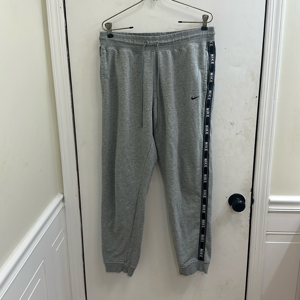 Light Gray Womens Nike Sweatpants Large Size